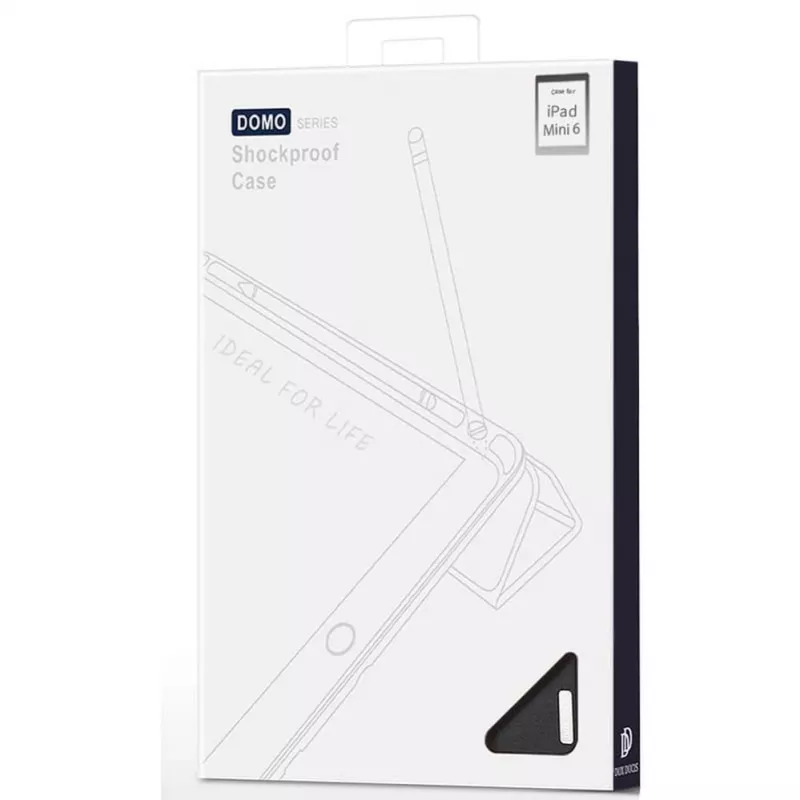 Dux Ducis Domo skladacie puzdro s úložiskom na pero pre iPad Mini 7/6, čierne