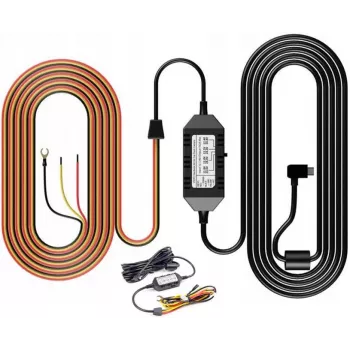 VIOFO HK3 hardwire kit Mini USB 5V/2A napájací adaptér pre palubnú kameru