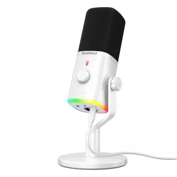 MAONO PD100X dynamický mikrofón (biely) - USB-C & XLR