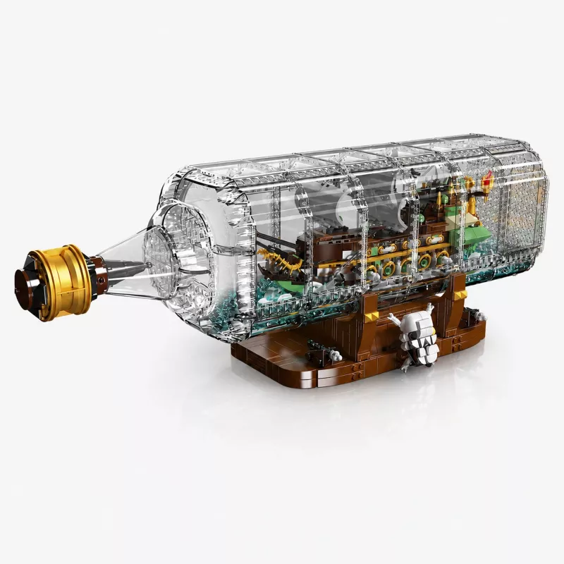 MOULD KING 10067 Flying Dutchman Ship-in-a-Bottle stavebnica (2499 dielov)