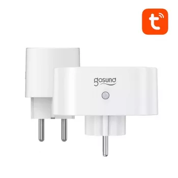 Gosund SP211 dvojitá smart zásuvka WiFi (balenie 2 ks) 3500W Tuya
