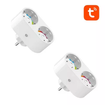 Gosund SP211 dvojitá smart zásuvka WiFi (balenie 2 ks) 3500W Tuya