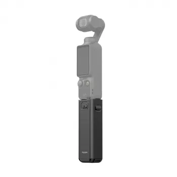 TELESIN 5000mAh akumulátorová rukoväť powerbank pre DJI Osmo Pocket 3 / 4, USB-C, čierna