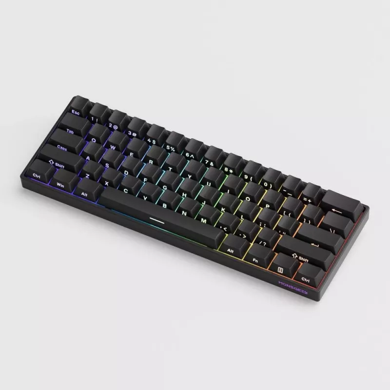 Akko FUN60 PRO Mechanická klávesnica USB-C čierna 61 klávesov