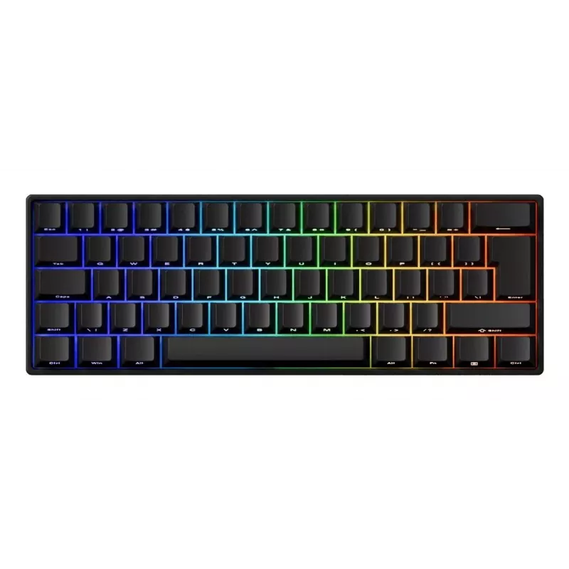 Akko FUN60 PRO Mechanická klávesnica USB-C čierna 61 klávesov