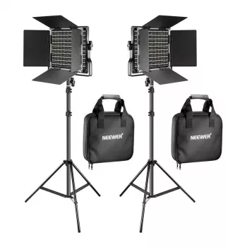 NEEWER 660 Bi-Color LED video svetlo súprava (2 lampy, 40W, 3200-5600K)