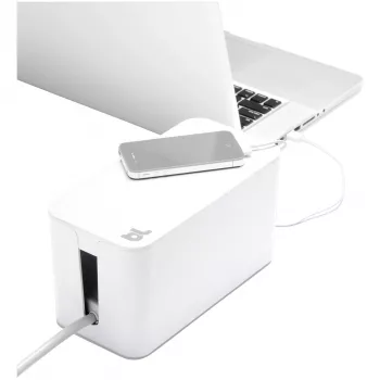 Bluelounge CableBox Mini White box na organizáciu káblov
