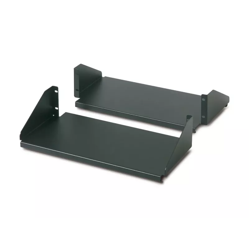 APC pevná polica - 250 lbs (113 kg) - 19 palcov 1U - čierna