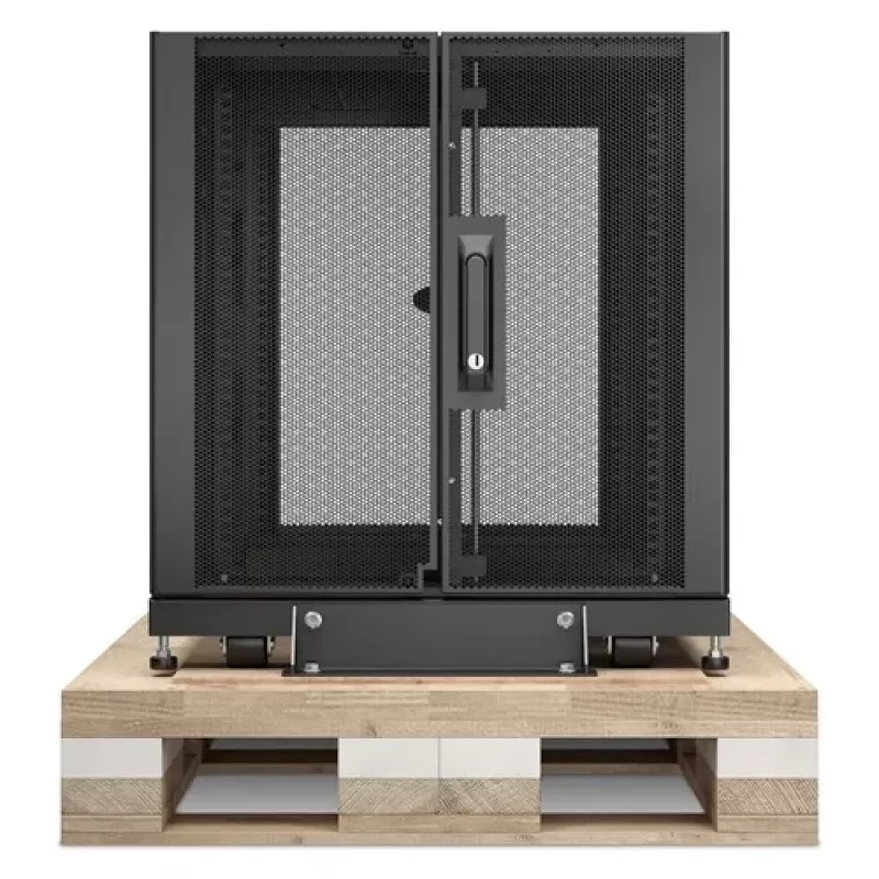 APC NetShelter SX 12U serverový rack 600mm x 900mm s bočnými stenami čierna Shock balenie