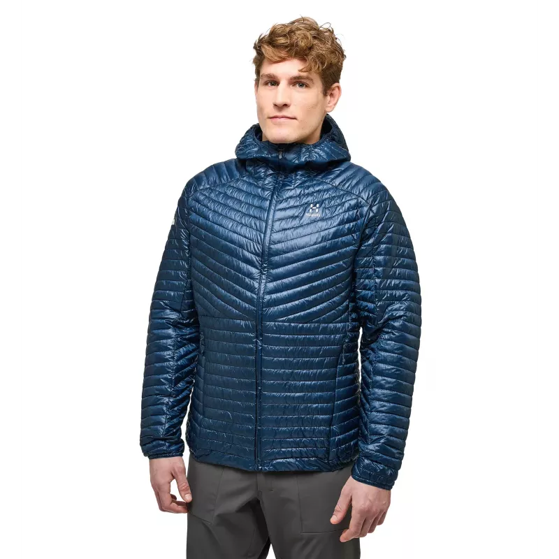 Haglöfs L.I.M. Mimic Hood zateplená bunda - Tarn Blue