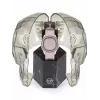 Philipp Plein dámske hodinky PWTAA0123 38mm quartzové hodinky s čiernym silikónovým remienkom