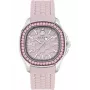 Philipp Plein dámske hodinky PWTAA0123 38mm quartzové hodinky s čiernym silikónovým remienkom
