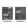 KANTO AUDIO YU2MW-CG aktívny regálový reproduktor s USB-DAC a 3,5-mm AUX - matný biely (vrátane napájacieho kábla typ C & G)