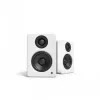 KANTO AUDIO YU2MW-CG aktívny regálový reproduktor s USB-DAC a 3,5-mm AUX - matný biely (vrátane napájacieho kábla typ C & G)