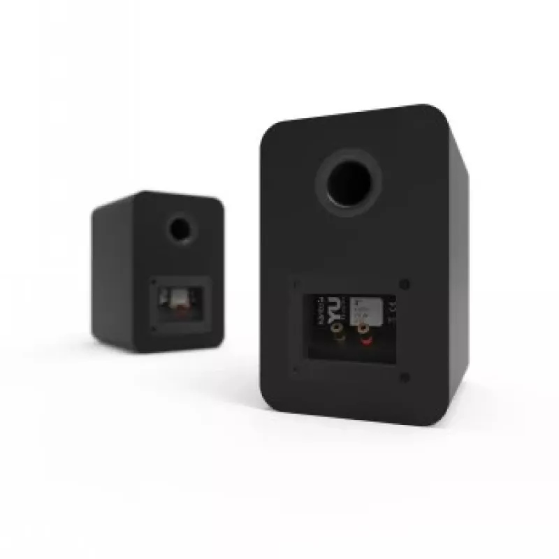 KANTO AUDIO YUP4 pasívny regálový reproduktor - čierny (pár)