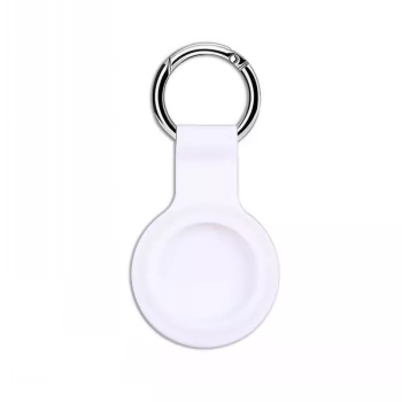 CELLY AIRCASETAG - silikónové puzdro pre AirTag - biela