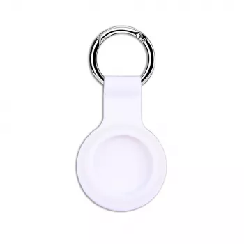 CELLY AIRCASETAG - silikónové puzdro pre AirTag - biela