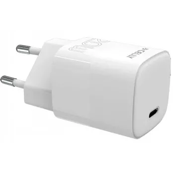 CELLY TC1USBC20WEVOWH USB-C napájací zdroj 20W biela