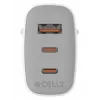 CELLY UP TC 1 USB 2 USB-C 65W WH GaN nástenná nabíjačka biela