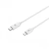 CELLY Lightning na USB-C kábel 60W - 1,2m biely MFi certifikovaný