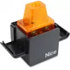 NICE ELAC LED blikajúca lampa s integrovanou anténou 90-230V oranžová
