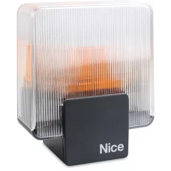 NICE ELAC LED blikajúca lampa s integrovanou anténou 90-230V oranžová
