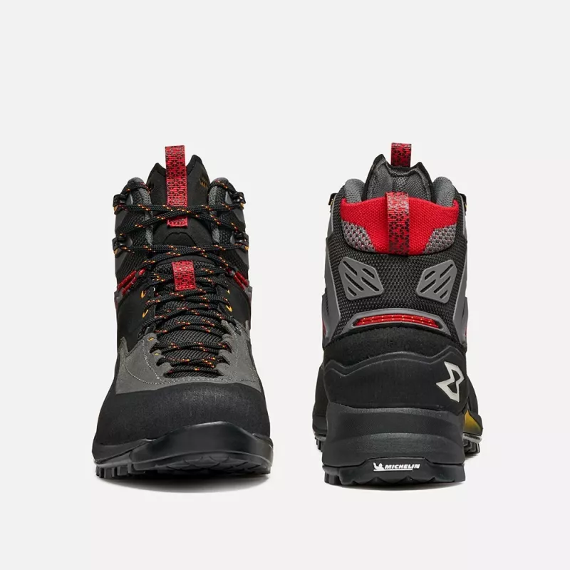 Garmont Akron Mid GTX turistické topánky - čierna/Garmont Orange, EU 44,5