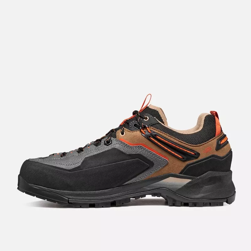 Garmont Akron GTX topánky na ferraty - Dach Brown/Tango Red (EU 44,5)