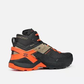 Garmont 9.81 Onyx Mid GTX prístupové topánky - Raven Black/Pale Beige, EU 44