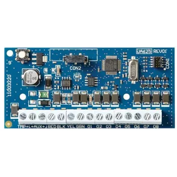 DSC HSM2208 NEO 8-výstupný expanzný modul s nízkoprúdovými výstupmi