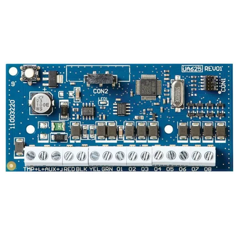 DSC HSM2208 NEO 8-výstupný expanzný modul s nízkoprúdovými výstupmi