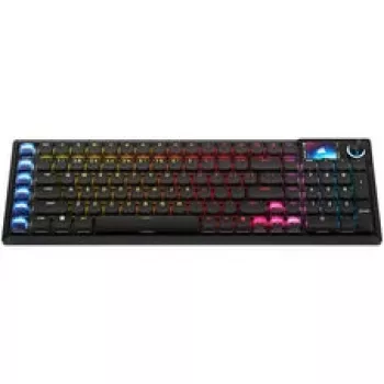 Corsair Vanguard Air 99 bezdrôtová herná klávesnica, opticko-mechanická, nízky profil, 8K Polling, DE rozloženie - čierna