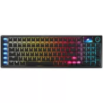 Corsair Vanguard Air 99 bezdrôtová herná klávesnica, opticko-mechanická, nízky profil, 8K Polling, DE rozloženie - čierna