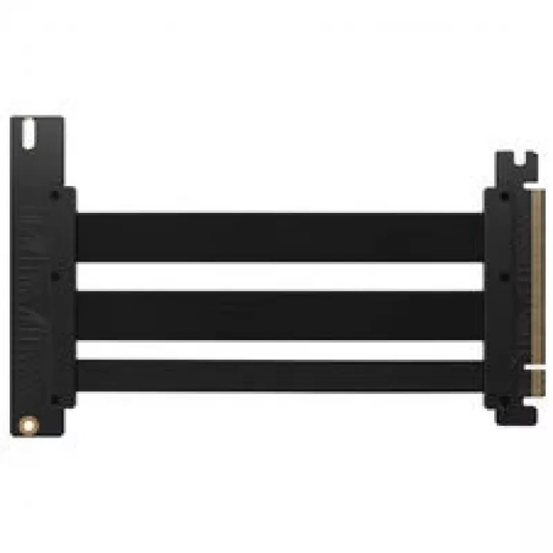 Corsair Premium PCIe 5.0 Riser kábel, 175 mm, x16 rozhranie - čierny