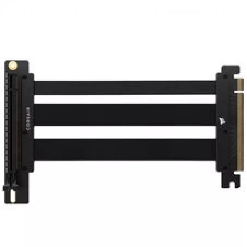 Corsair Premium PCIe 5.0 Riser kábel, 175 mm, x16 rozhranie - čierny