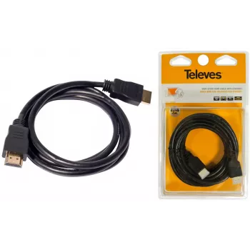 Televes HDMI 2.0 kábel 1,5m 4K čierny