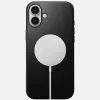 Nomad Modern kožené puzdro pre iPhone 16 Plus - čierna
