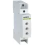 NOARK Ex9PD3e signálka, 230/400V AC/DC, 3 x červená LED, DIN lišta