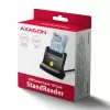 AXAGON CRE-SM4NC USB-C čítačka čipových kariet na stojan - čierna