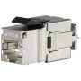 SOLARIX Cat.6 STP FTP RJ45 Keystone modul bez nástrojov strieborný