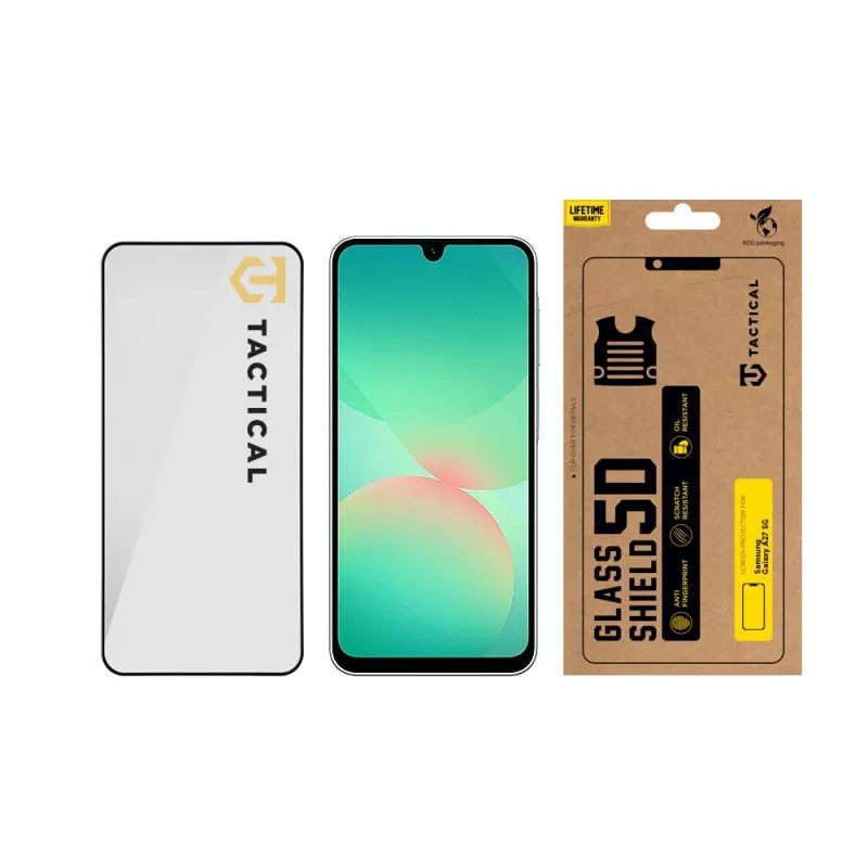Tactical Glass Shield 5D pre Samsung Galaxy A27 5G čierne