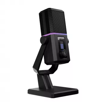 Rampage Cyclone Herný mikrofón RGB USB-C čierny
