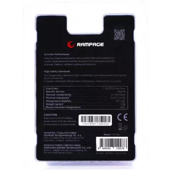 Rampage Termopad XTP-002 Teplovodivá podložka 31×50×0,2mm PTM