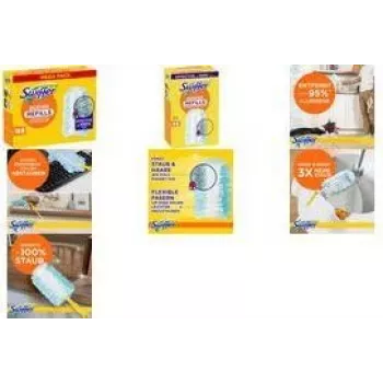 Swiffer lapač prachu náhradné utierky - 18 balenie bez vône