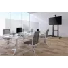 Neomounts stolový stojan pre NS-GLSPROTECT série ochranné sklá - sada 2 ks - biela