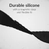 Mobilize silikónový remienok - magnetický - pre Apple 42/44/45/49mm - čierny