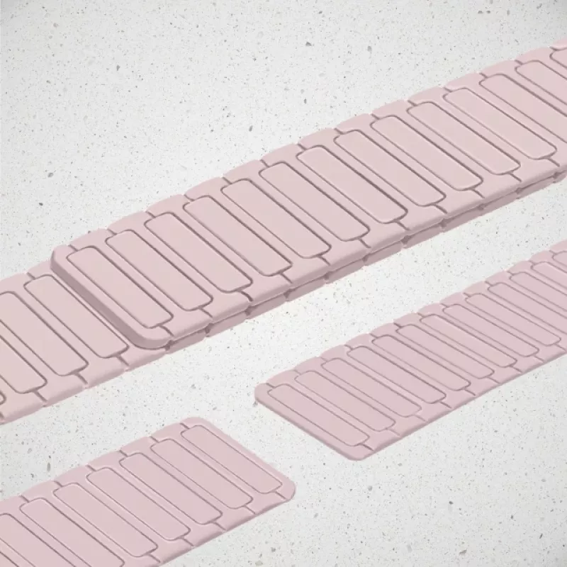 Mobilize silikónový remienok na hodinky - magnetický - pre Apple 38/40/41mm - ružový