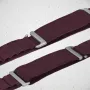Mobilize nylonový remienok na hodinky - Alpine - titánový konektor - pre Apple 38/40/41mm - Bordeaux