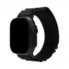 Mobilize nylonový remienok na hodinky - Alpine - čierny konektor - pre Apple 38/40/41mm - čierny