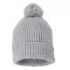 Lodger 100% merino vlna detská čiapka Drizzle Grey 6-12 mesiacov